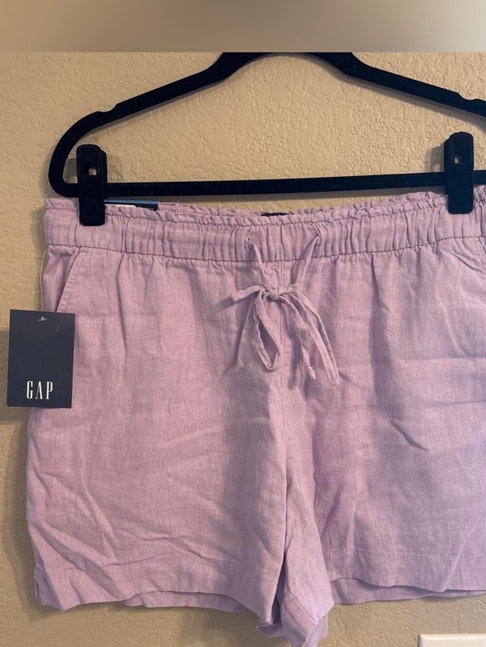 GAP Women's Light Lavender Linen Shorts